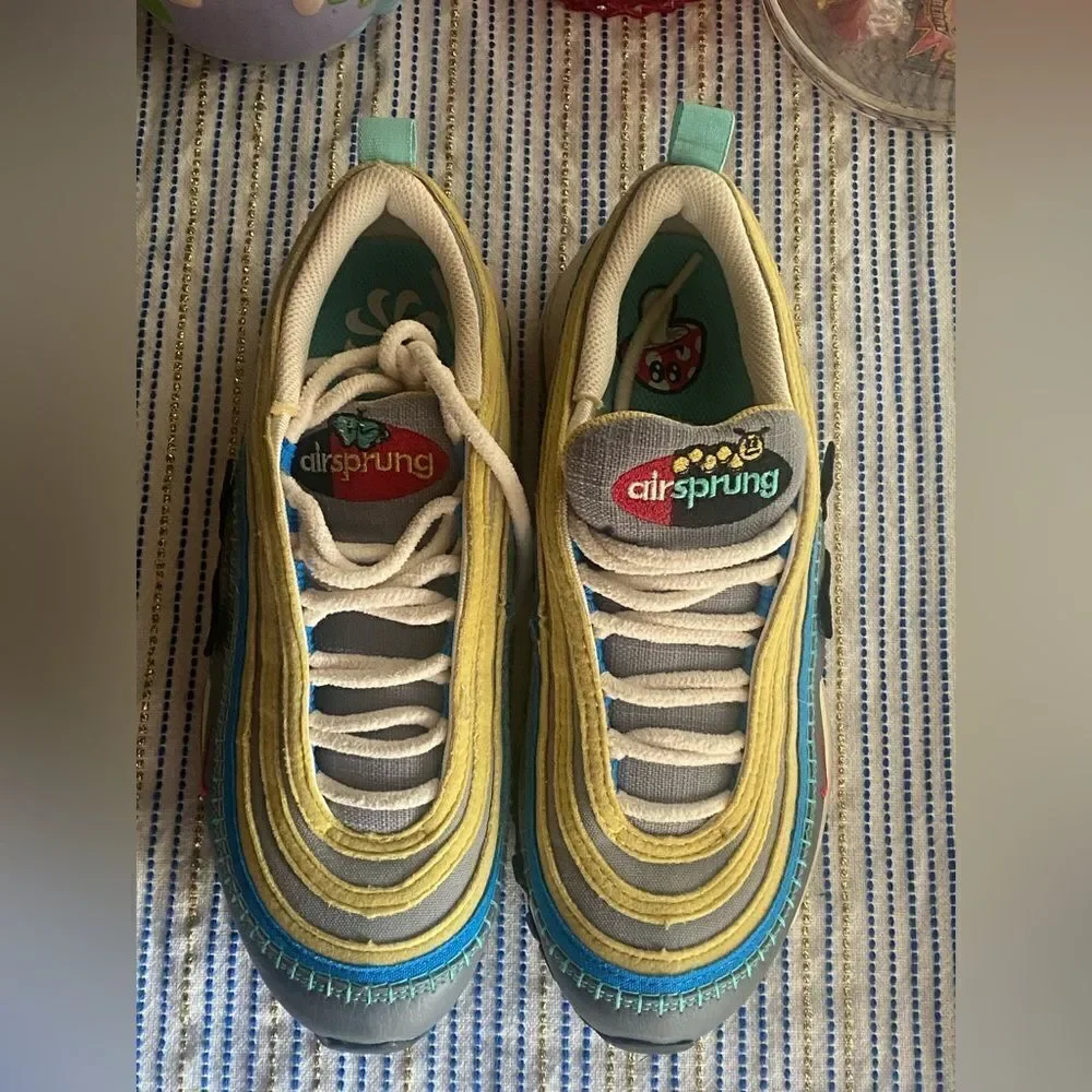 Nike Air Max 97 SE GS Air Sprung Multi Junior Kids Women 5.5Y Casual DN4381-001